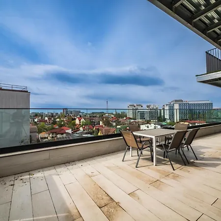 Apartmán High-end & Penthouse With Terrace *