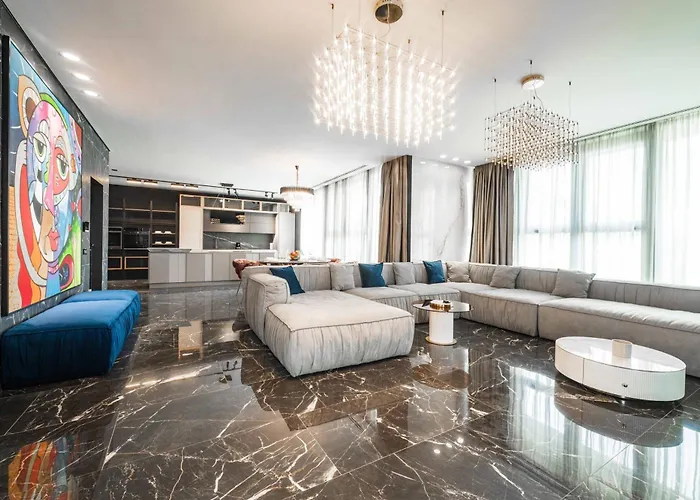 High-end & Penthouse With Terrace Daire Bükreş