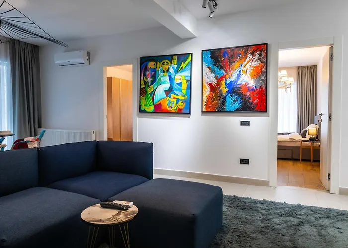 Appartement High-end & Penthouse With Terrace Boekarest